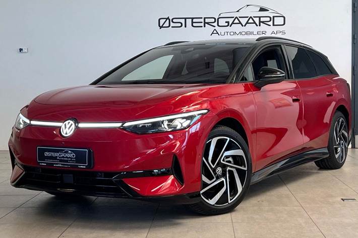 Rød VW ID.7 fra 2025