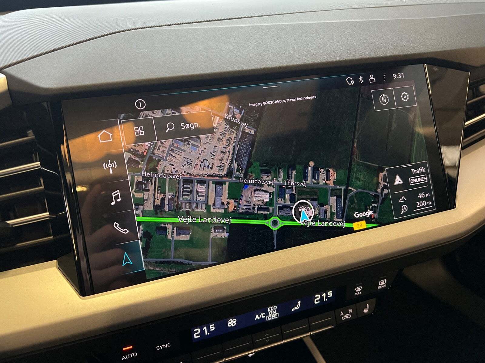 Sort Audi Q4 e-tron fra 2024