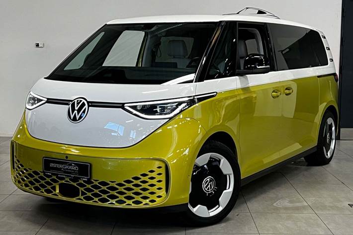 Gul VW ID.Buzz fra 2025