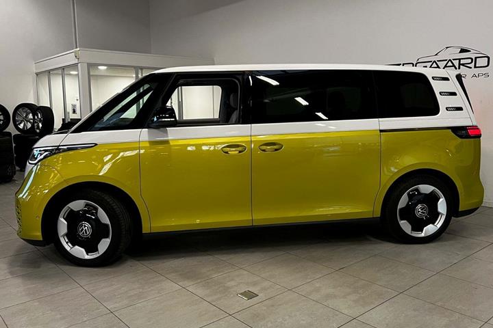 Gul VW ID.Buzz fra 2025