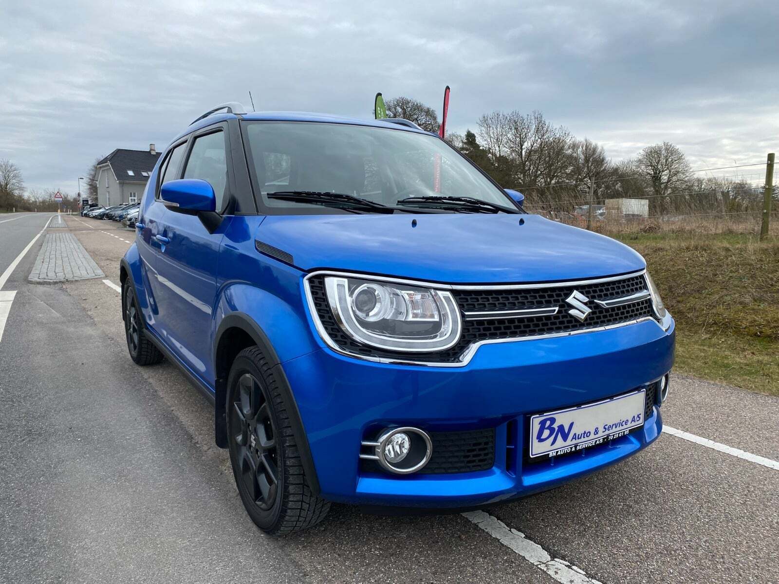 Blå Suzuki Ignis fra 2019