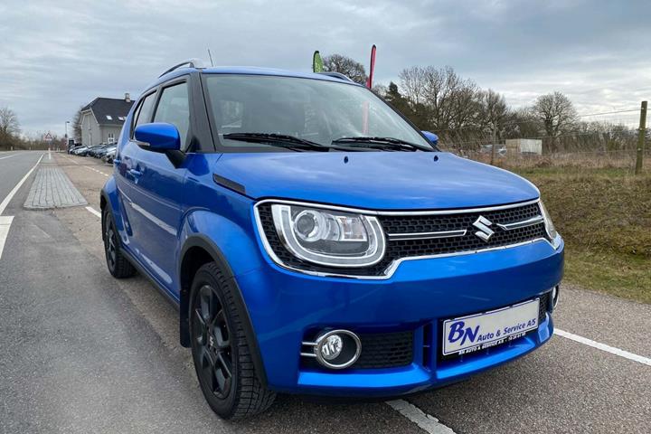 Blå Suzuki Ignis fra 2019