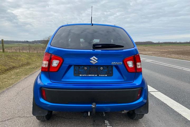 Blå Suzuki Ignis fra 2019