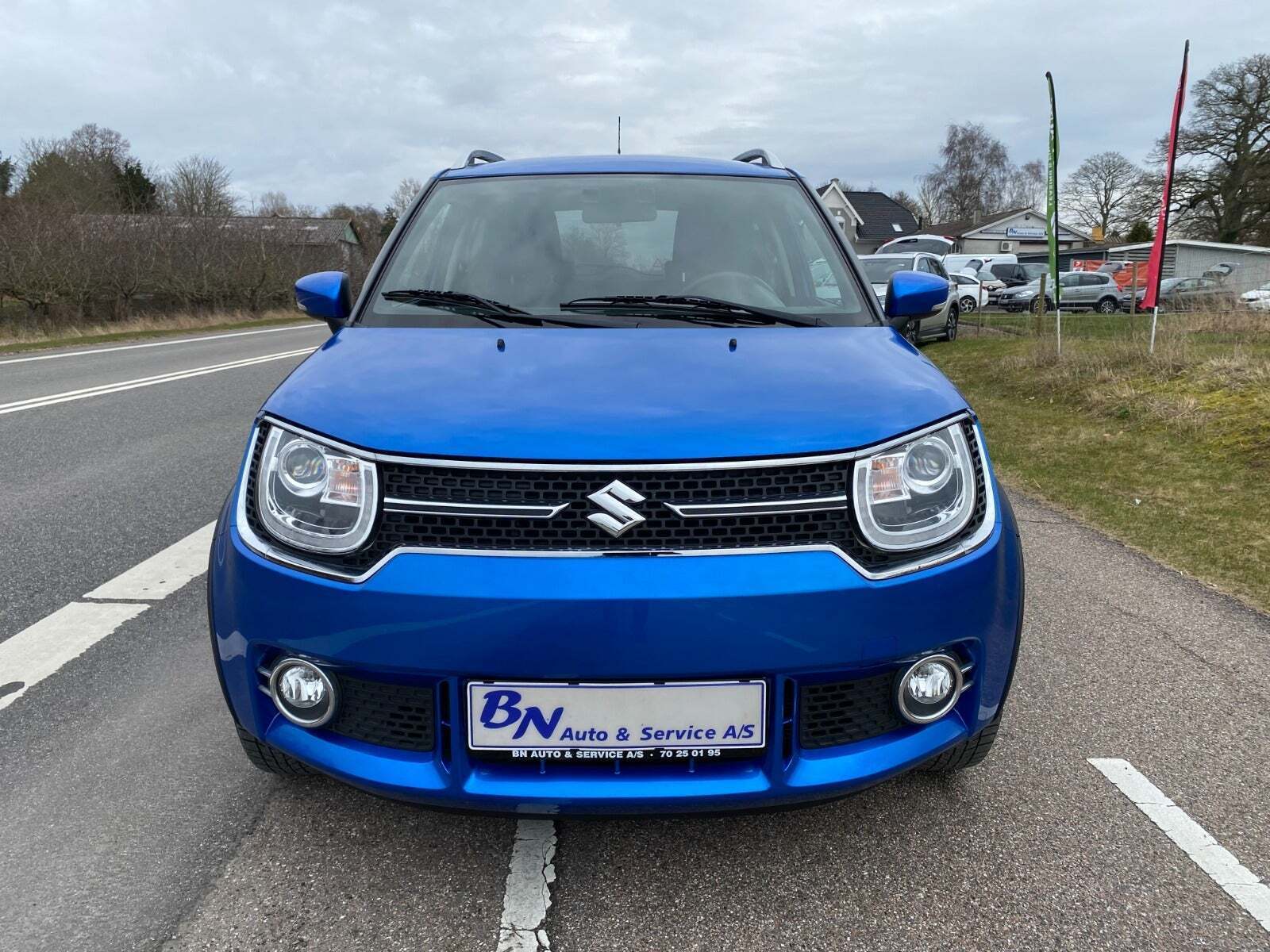Blå Suzuki Ignis fra 2019