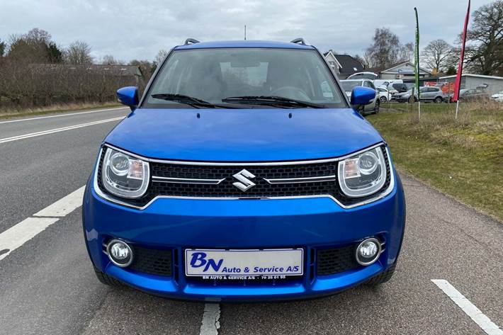 Blå Suzuki Ignis fra 2019