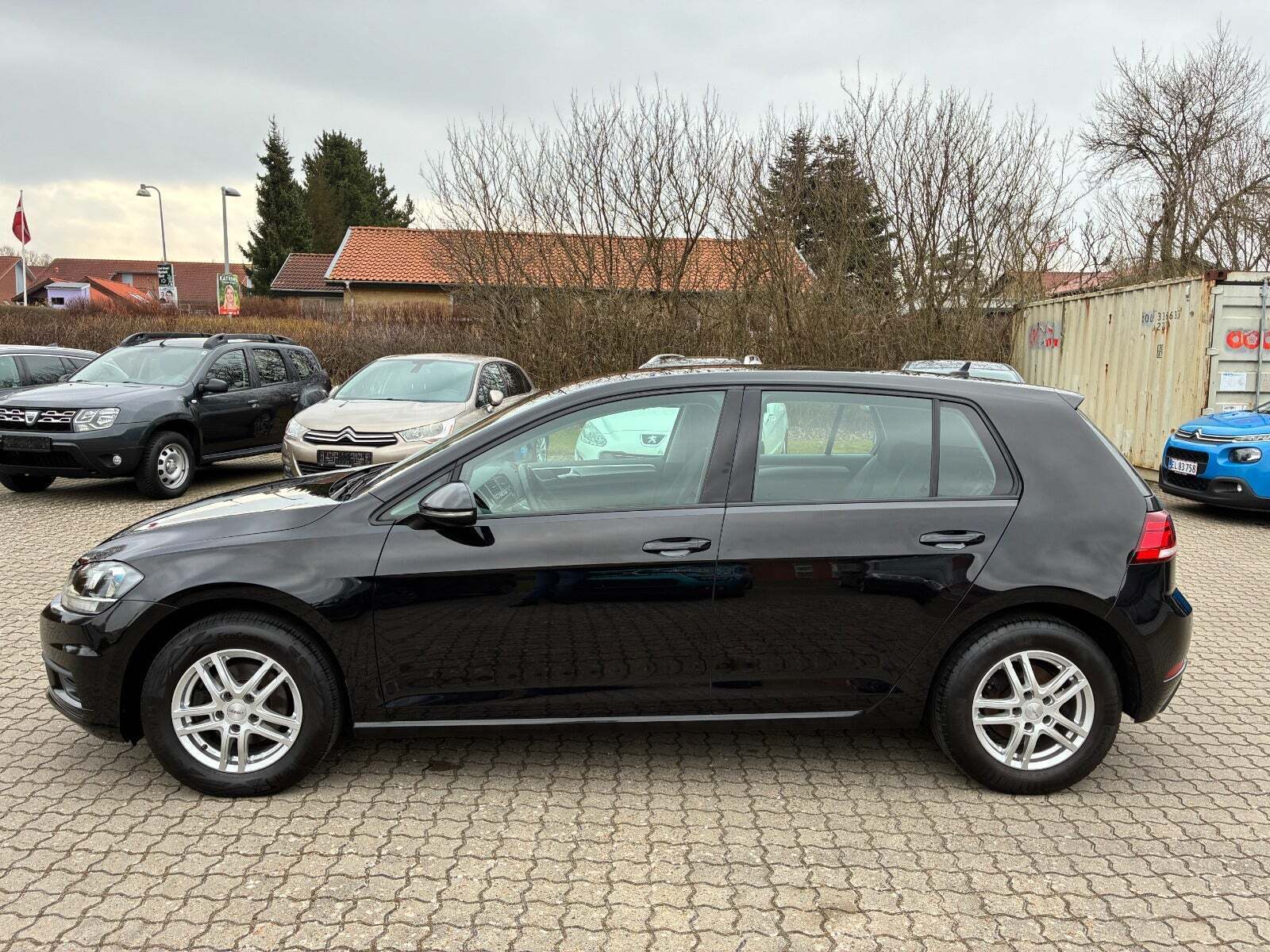 Sort VW Golf VII fra 2018