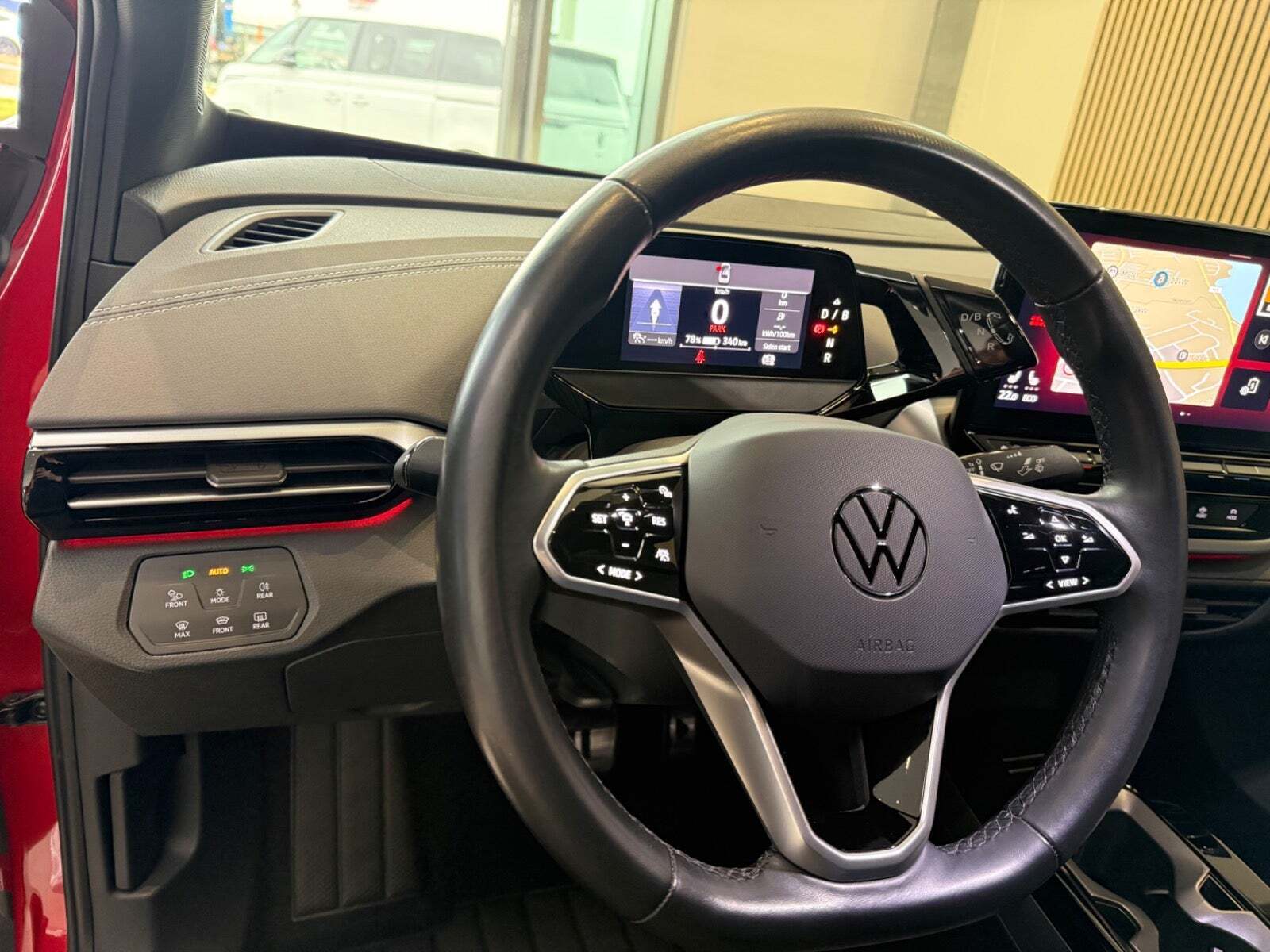 Rød VW ID.5 fra 2023