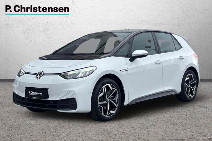 Hvid VW ID.3 fra 2022