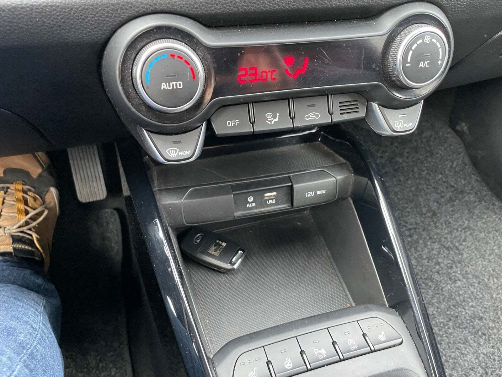 Rød Kia Stonic fra 2019