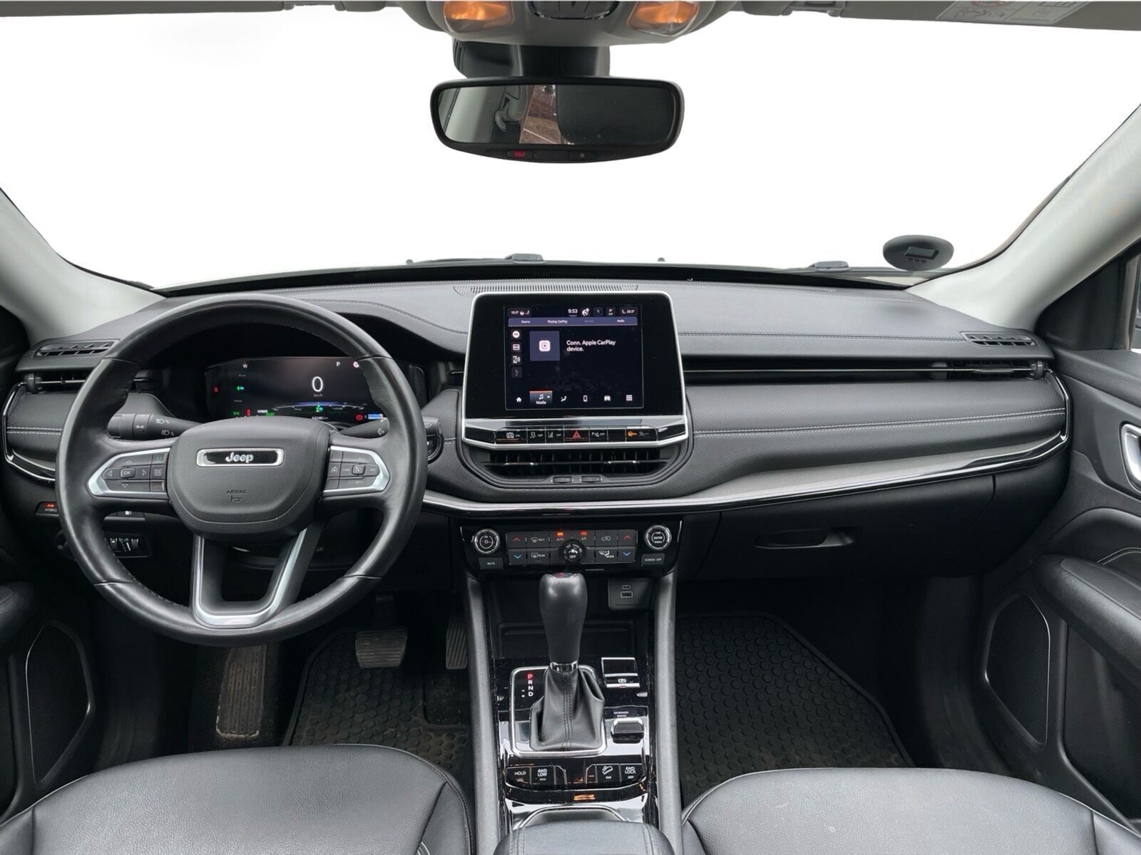 Hvid Jeep Compass fra 2022