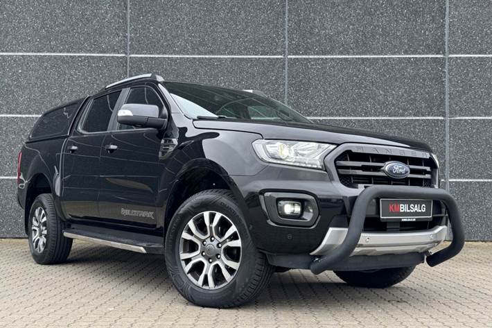 Sort Ford Ranger fra 2019