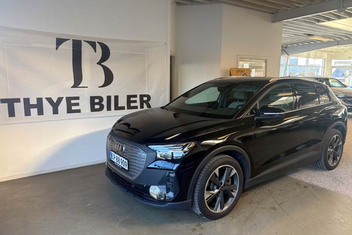 Sort Audi Q4 e-tron fra 2022