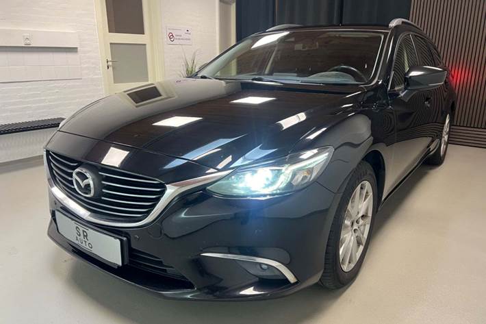 Sort Mazda 6 fra 2016