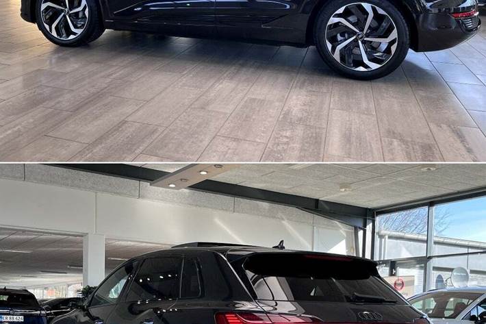 Brun Audi Q8 e-tron fra 2024