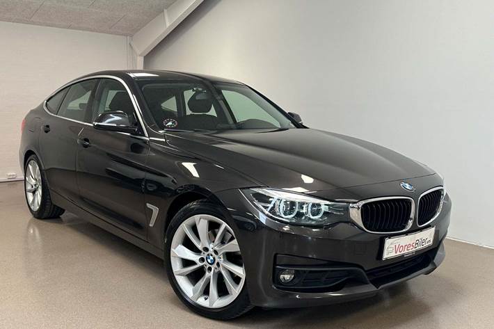 Brun BMW 320d fra 2017