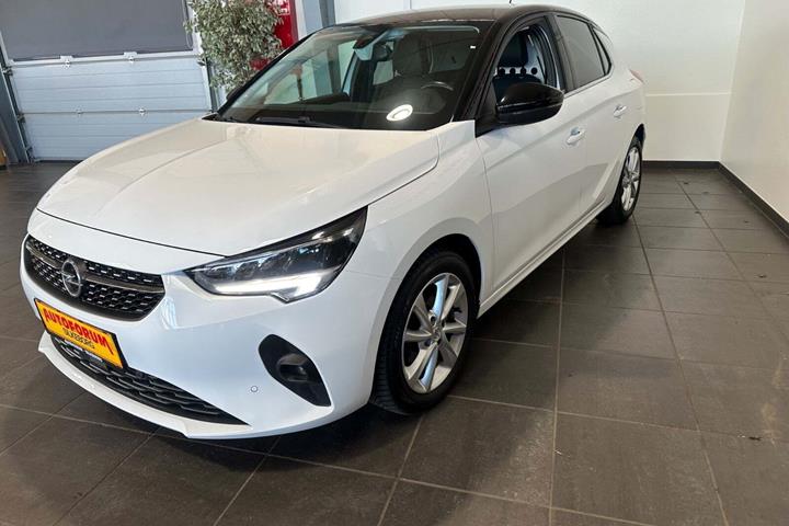 Hvid Opel Corsa fra 2021