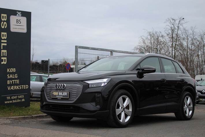 Sort Audi Q4 e-tron fra 2023