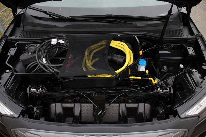 Sort Audi Q4 e-tron fra 2023