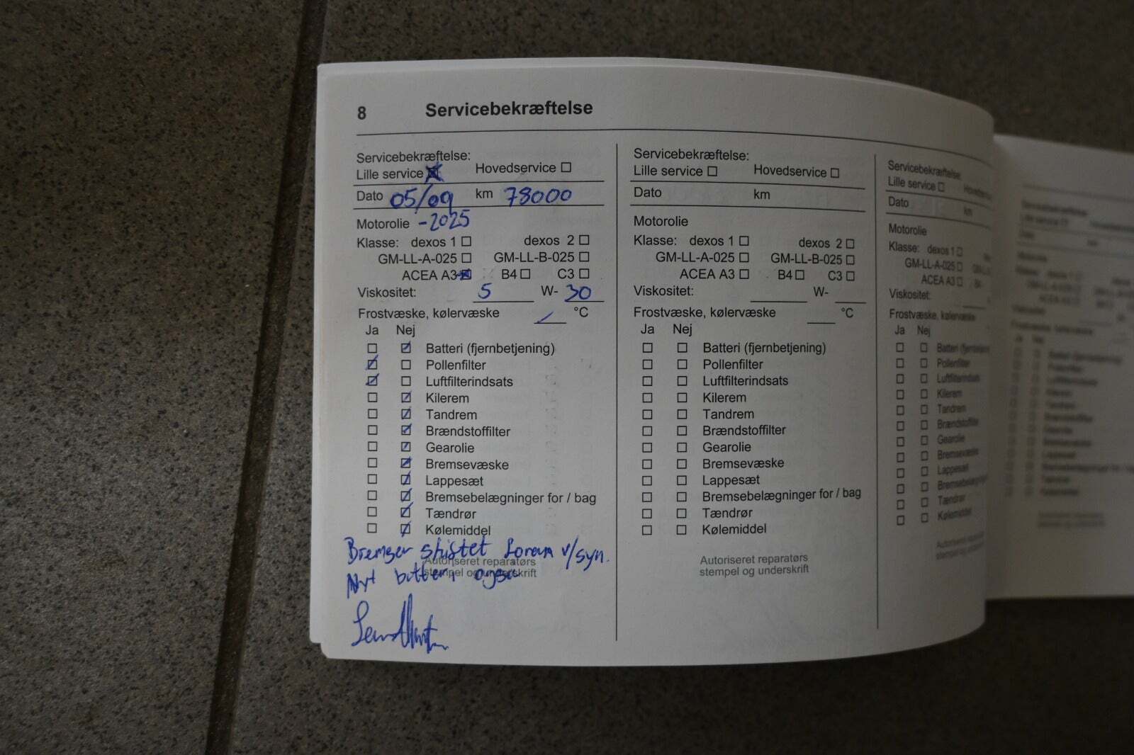 Sort Opel Karl fra 2017