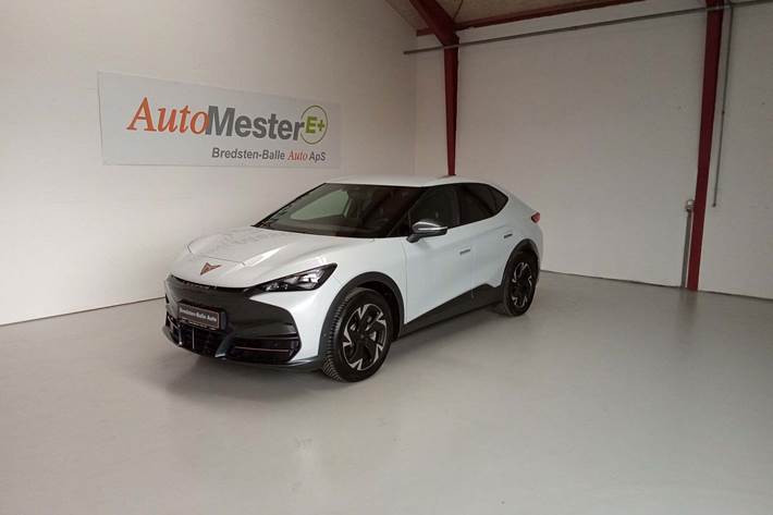 Hvid Cupra Tavascan fra 2025