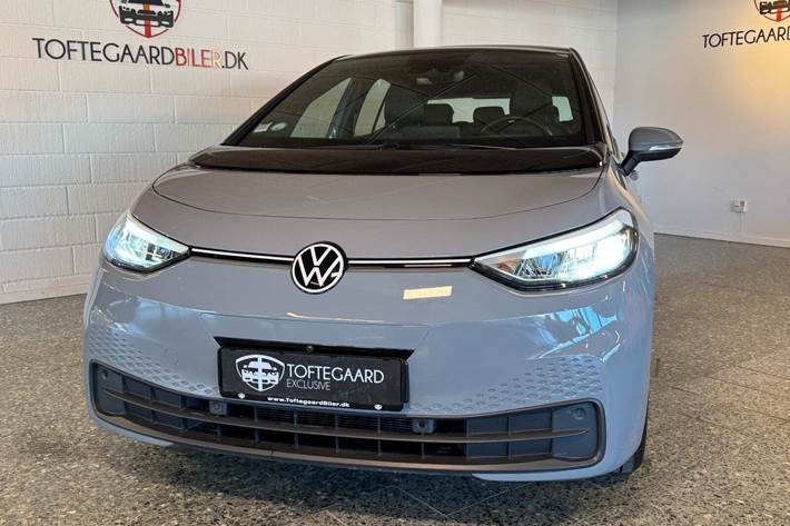 Grå VW ID.3 fra 2023