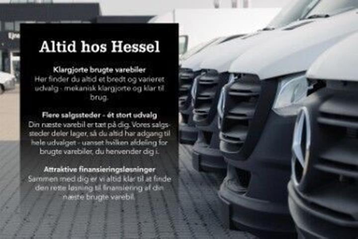 Hvid Mercedes Vito 114 fra 2023