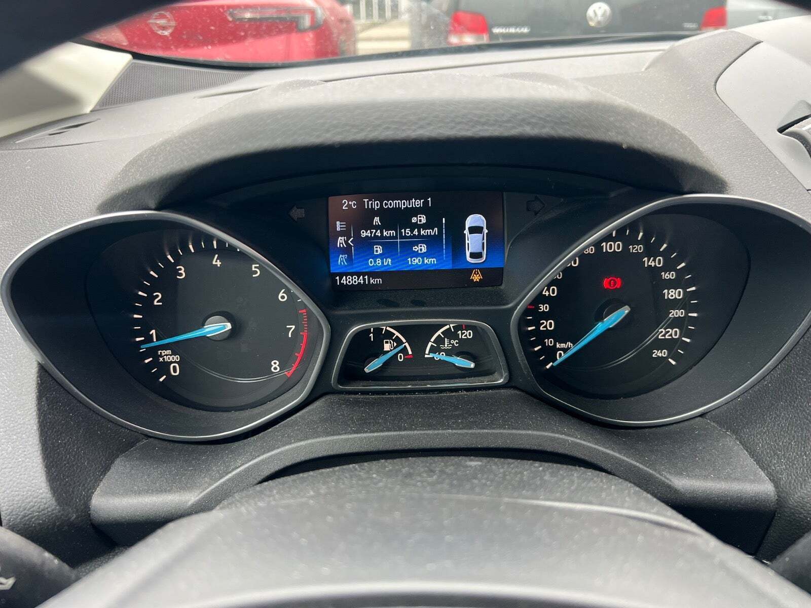 Grå Ford C-MAX fra 2018