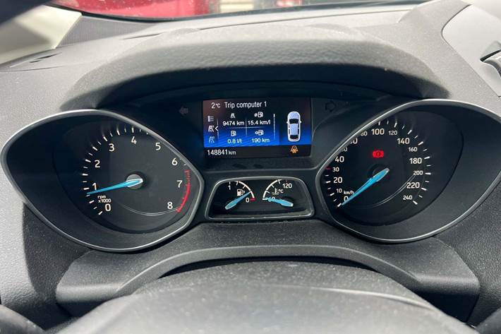 Grå Ford C-MAX fra 2018