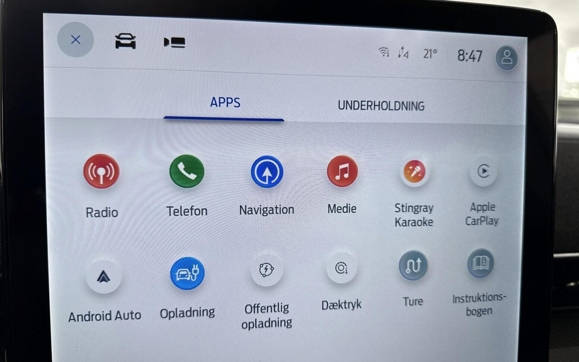 Sort Ford Mustang Mach-E fra 2023