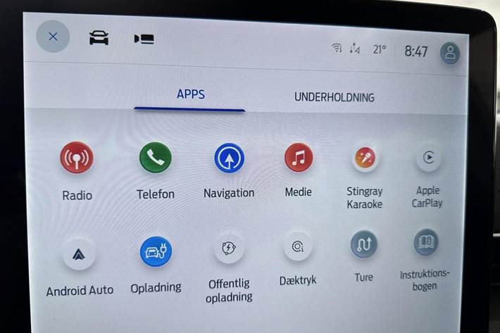 Sort Ford Mustang Mach-E fra 2023