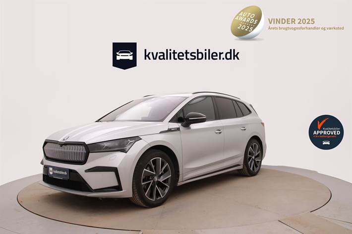 Sølv Skoda Enyaq fra 2023
