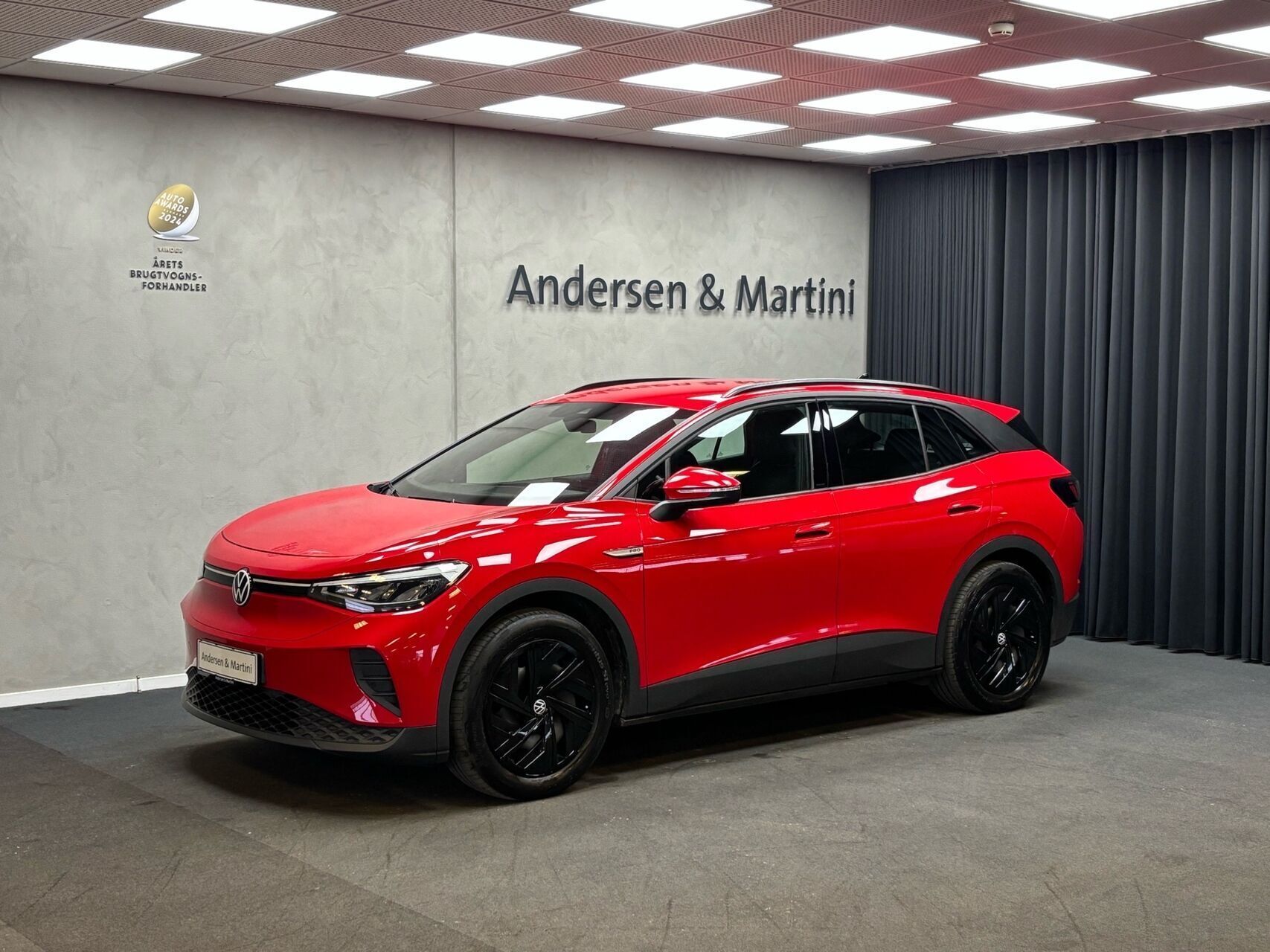 Rød VW ID.4 fra 2023