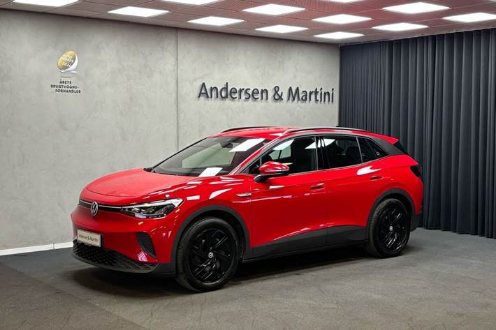 Rød VW ID.4 fra 2023
