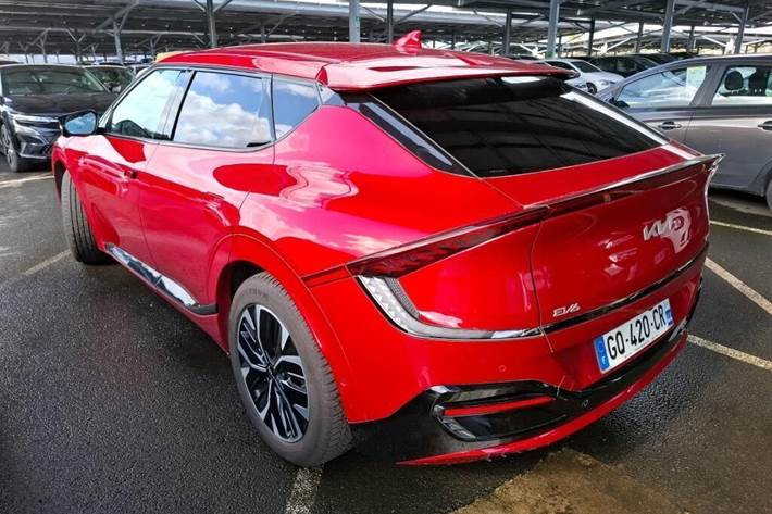 Rød Kia EV6 fra 2023