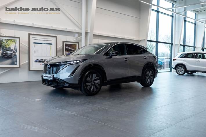 Grå Nissan Ariya fra 2024