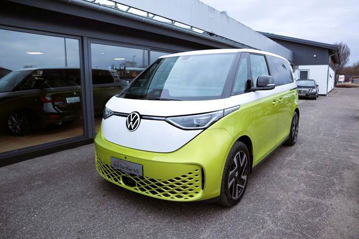 Gul VW ID.Buzz fra 2024