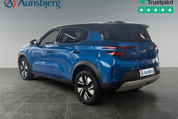Blå Opel Frontera fra 2025