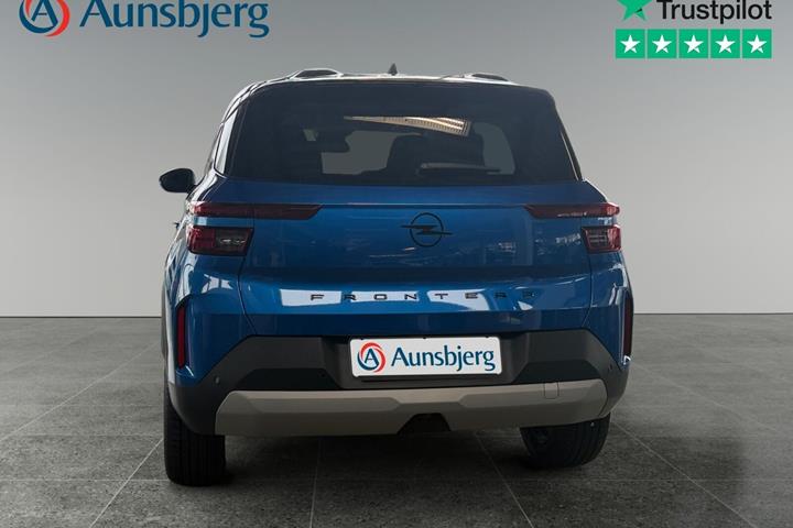 Blå Opel Frontera fra 2025