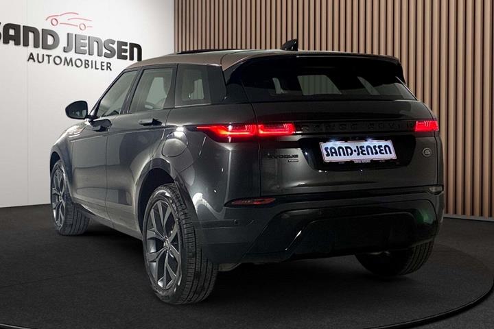 Grå Land Rover Range Rover evoque fra 2023