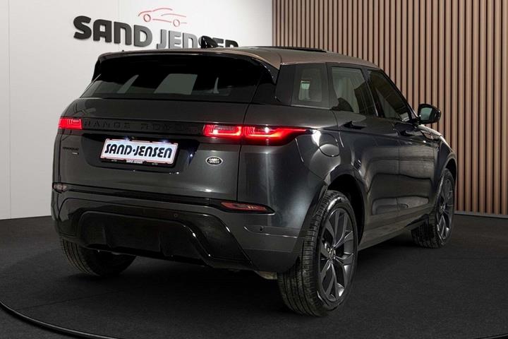 Grå Land Rover Range Rover evoque fra 2023
