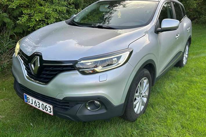 Sølv Renault Kadjar fra 2017