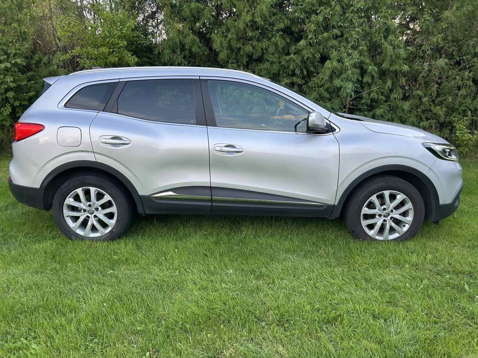 Sølv Renault Kadjar fra 2017