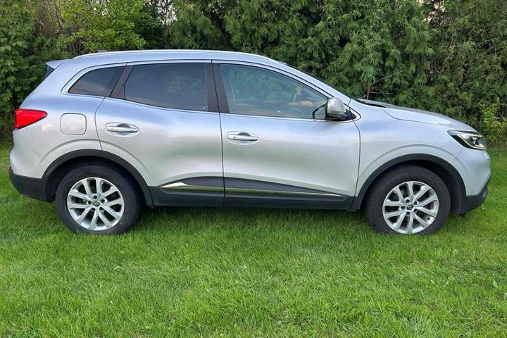 Sølv Renault Kadjar fra 2017