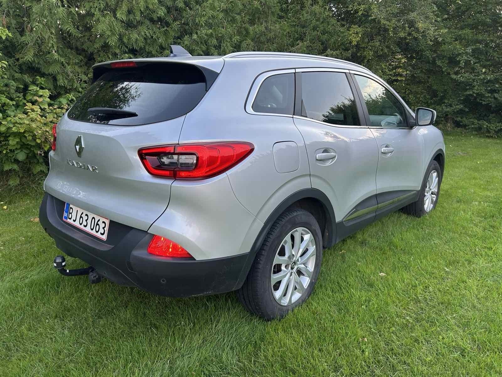 Sølv Renault Kadjar fra 2017