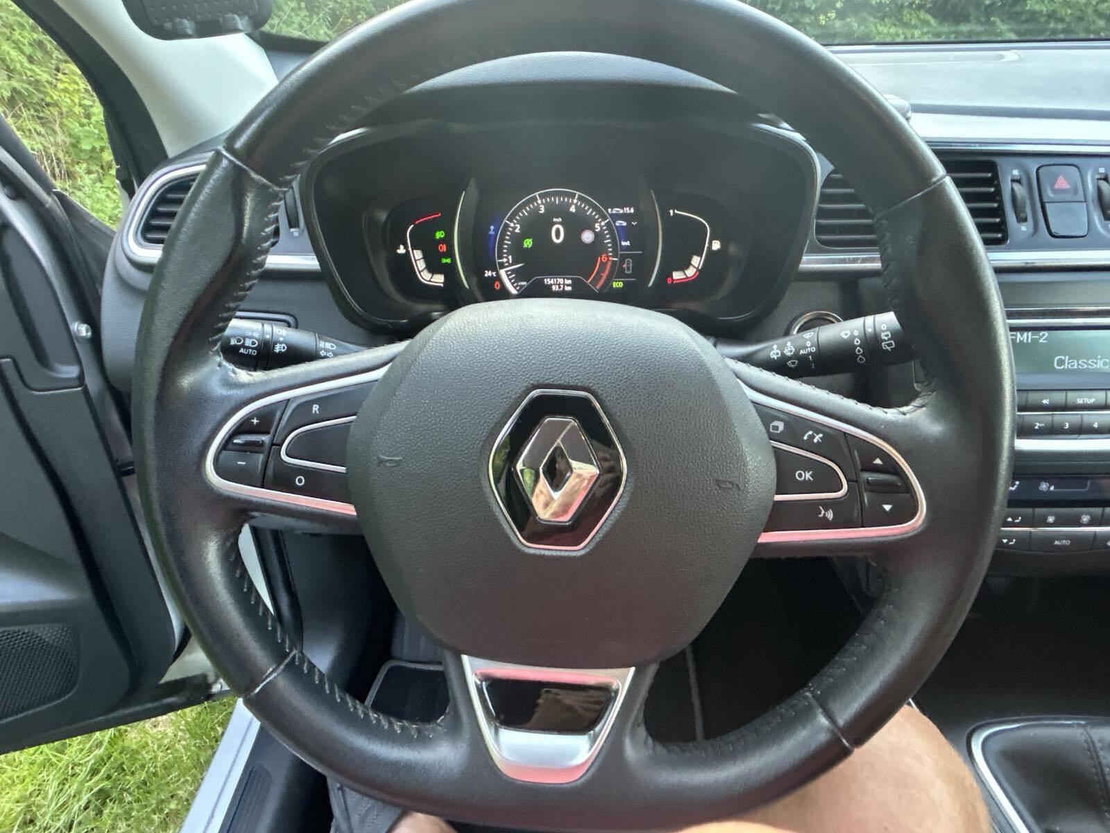 Sølv Renault Kadjar fra 2017