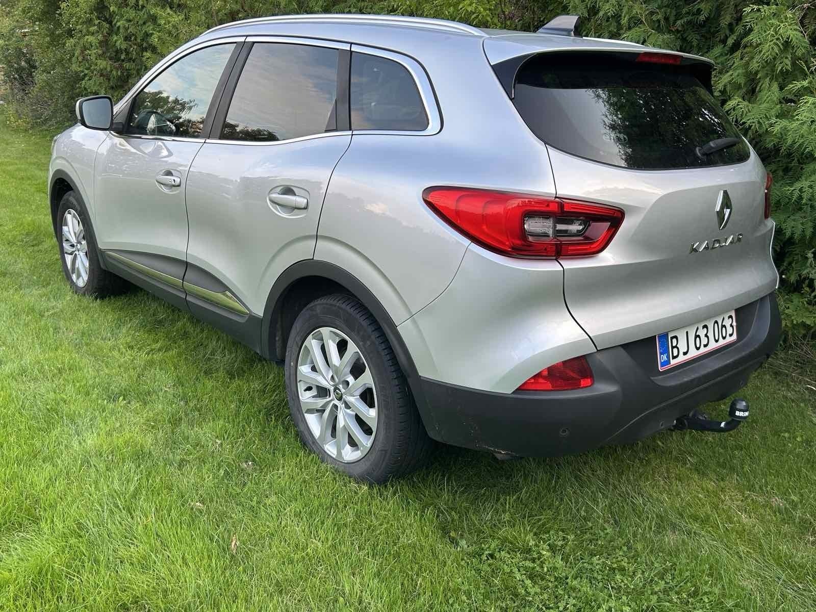 Sølv Renault Kadjar fra 2017