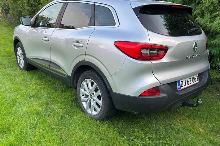 Sølv Renault Kadjar fra 2017