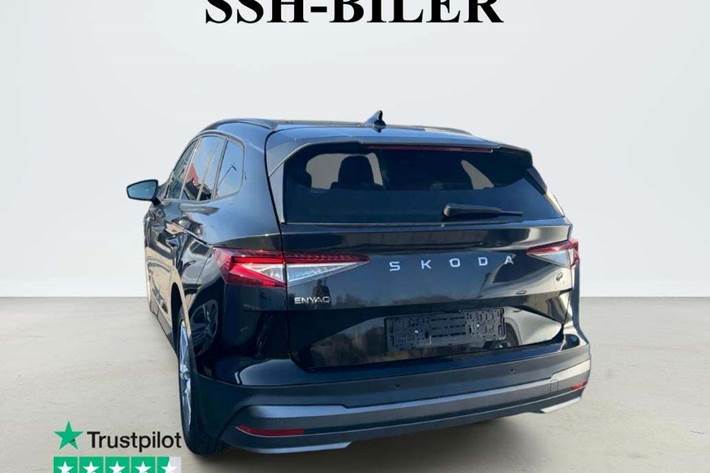 Sort Skoda Enyaq fra 2024