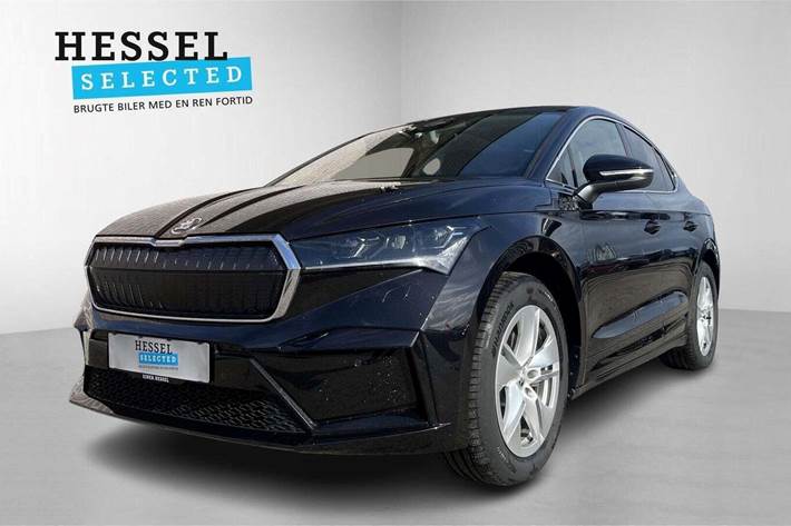 Sort Skoda Enyaq fra 2023