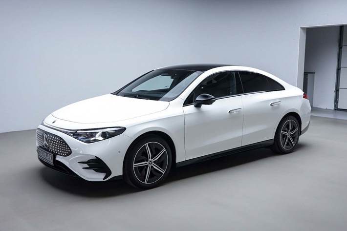 Hvid Mercedes CLA250+ fra 2025